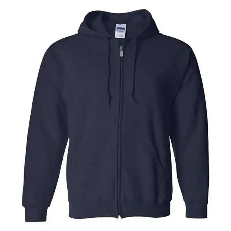 Gildan zippered fleece hoody