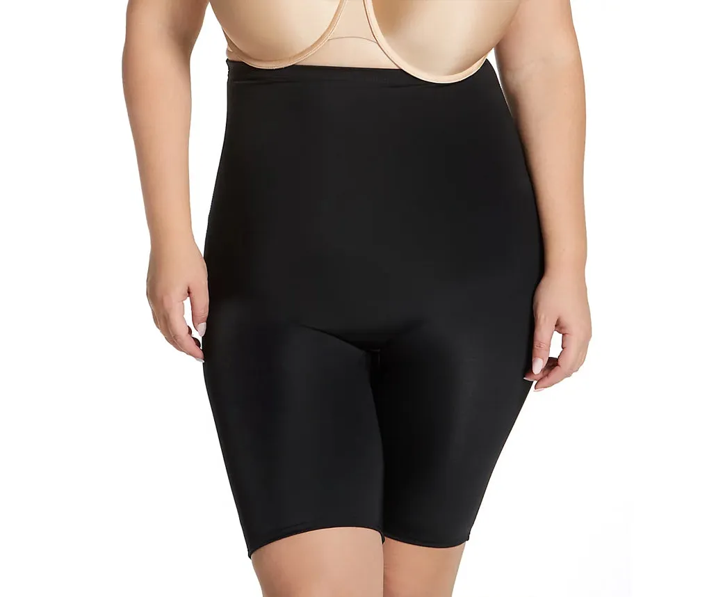 InstantFigure Hi-Waist Shorts Open Gusset Plus Size Shapewear WSH4211C