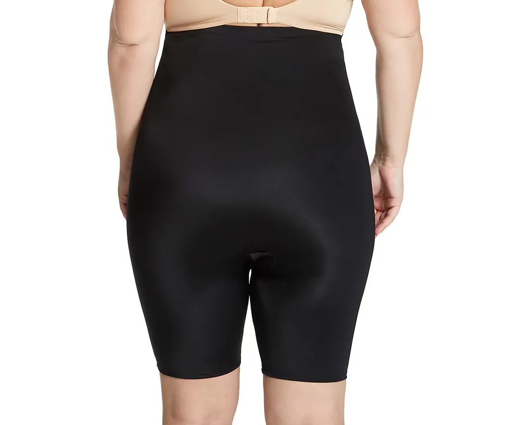 InstantFigure Hi-Waist Shorts Open Gusset Plus Size Shapewear WSH4211C