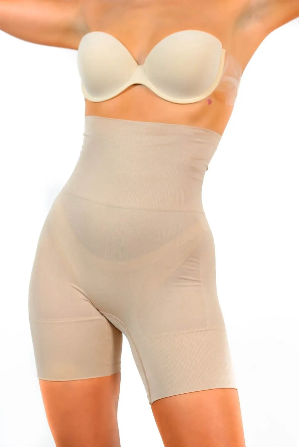 Its Under Control - Nude Shapewear High Waist Control Shorts