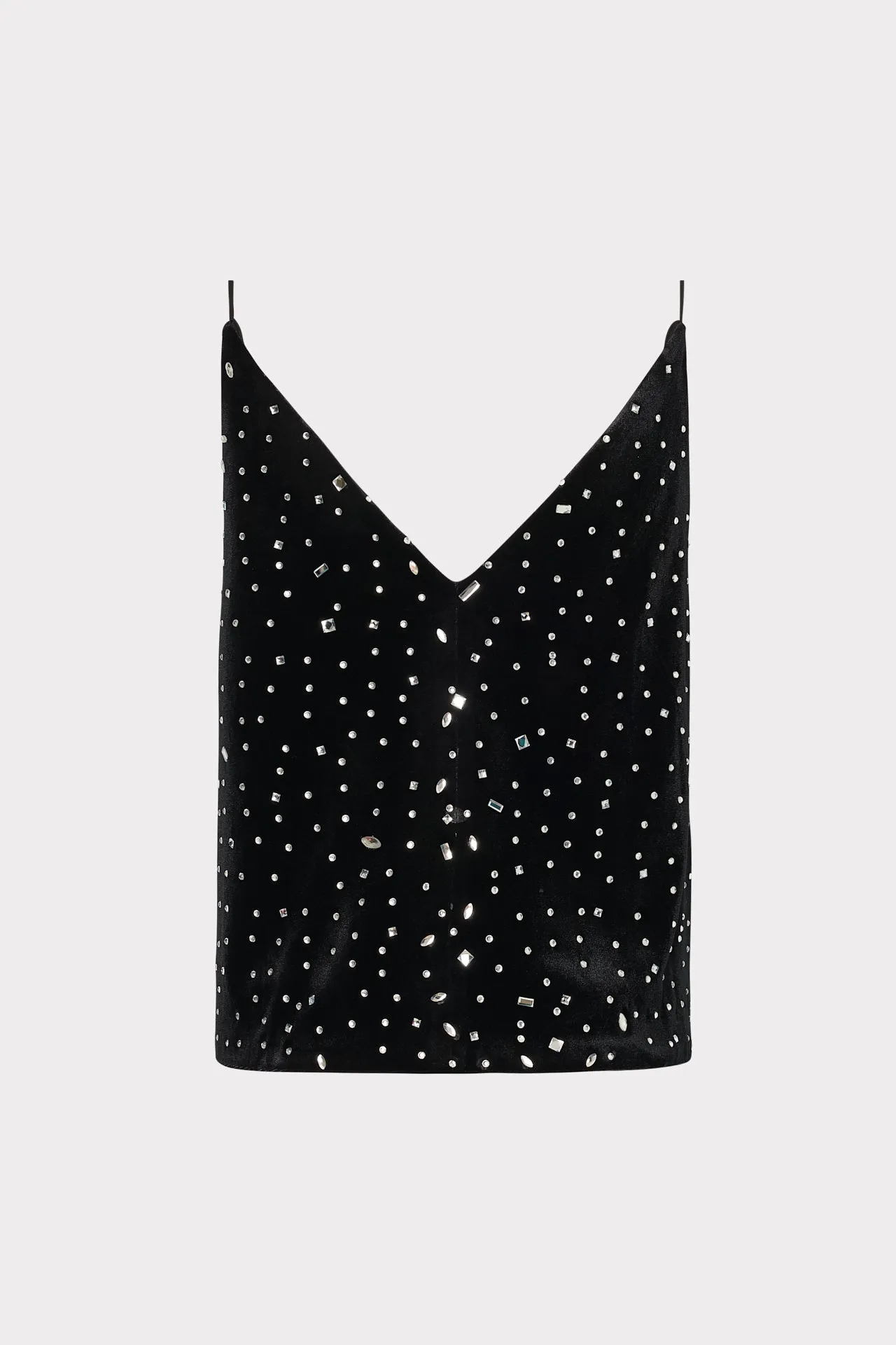 Izzy Velvet Crystal Embellished Cami