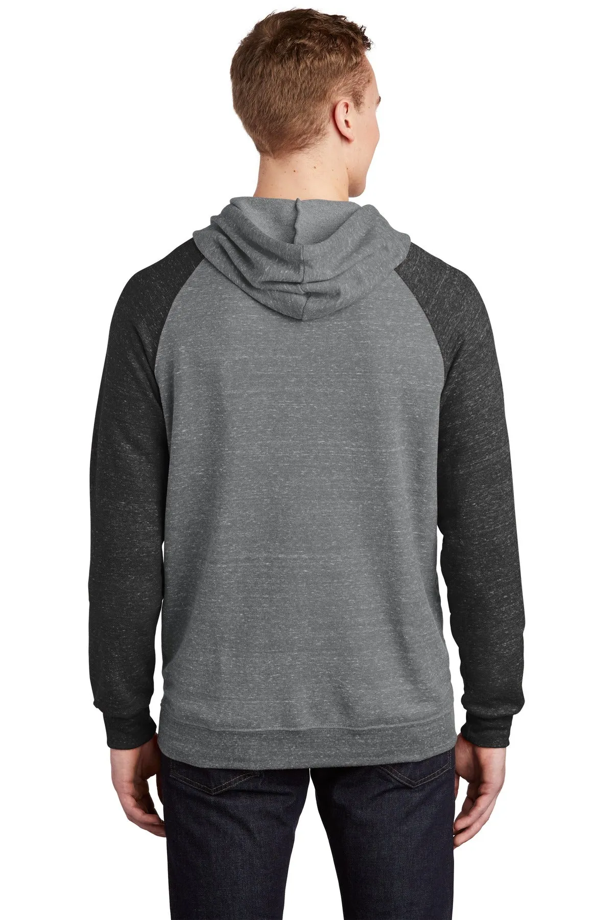 Jerzees Snow Heather French Terry Raglan Hoodie 90M