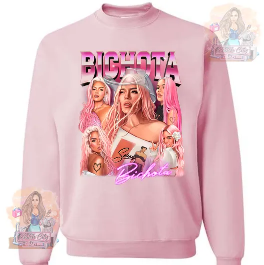 KarolG BICHOTA Pink Sweatshirt