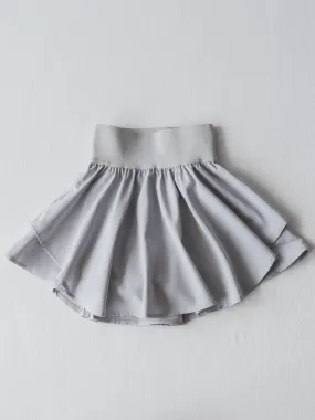 Layered Tennis Skort - Gray