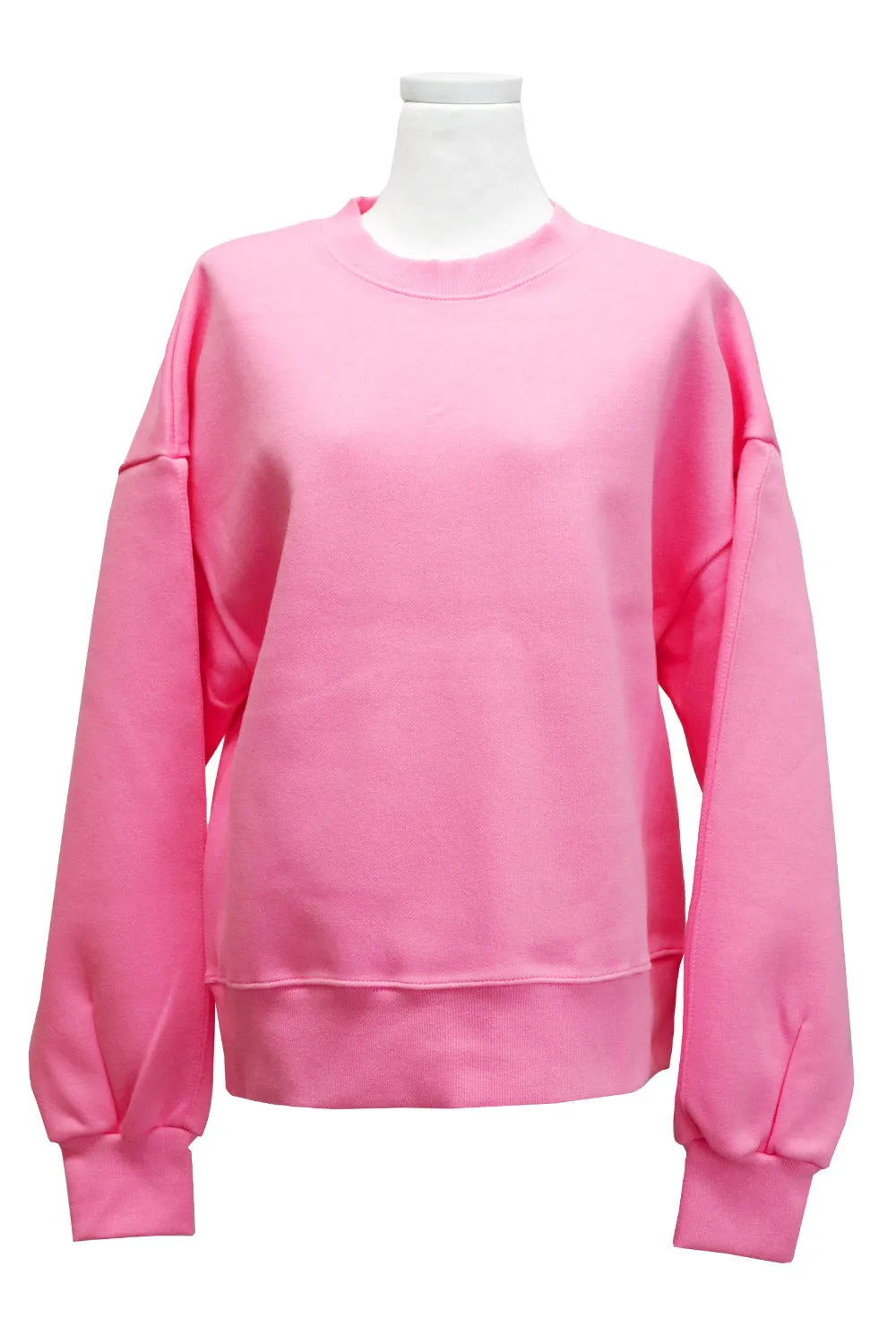 Lena Bubblegum Color Sweashirt