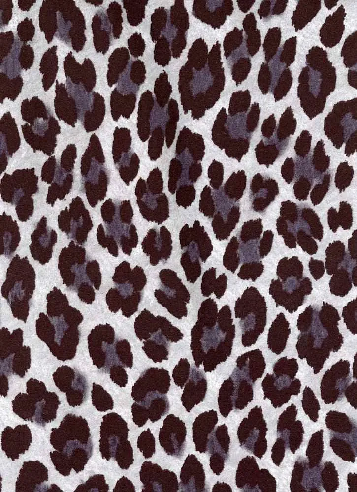 LEOPARD CHEETAH PRINTED ON SOFT POLYESTER SPANDEX DTY BRUSHED FLEECE NFA210411-065