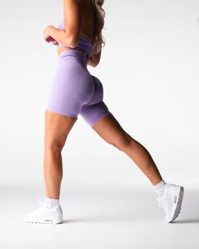 Lilac Biker Shorts