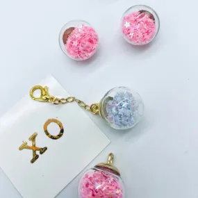 Love Potion Crystal Ball Pendant Charms