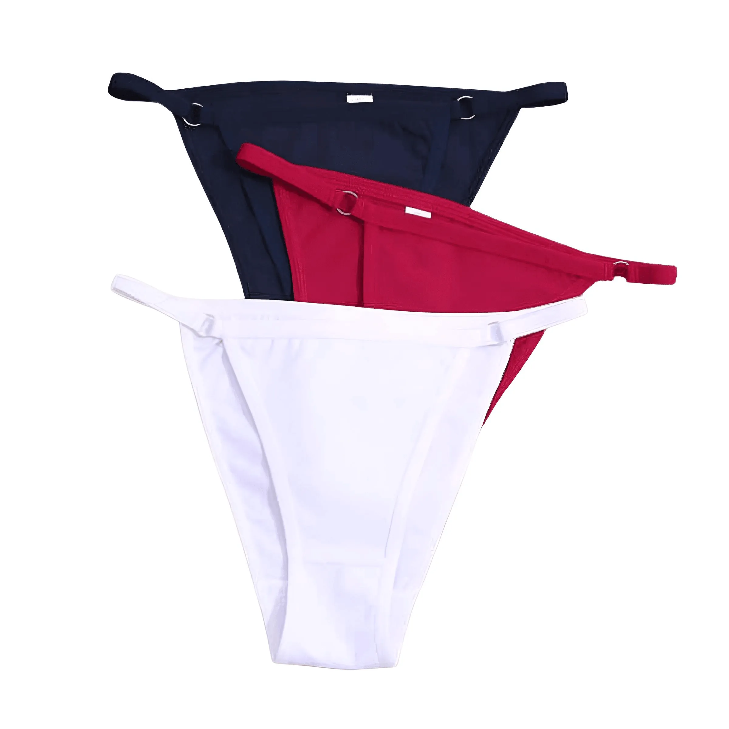 Low Waist Underwear - Women's Cotton 3Pcs/Set