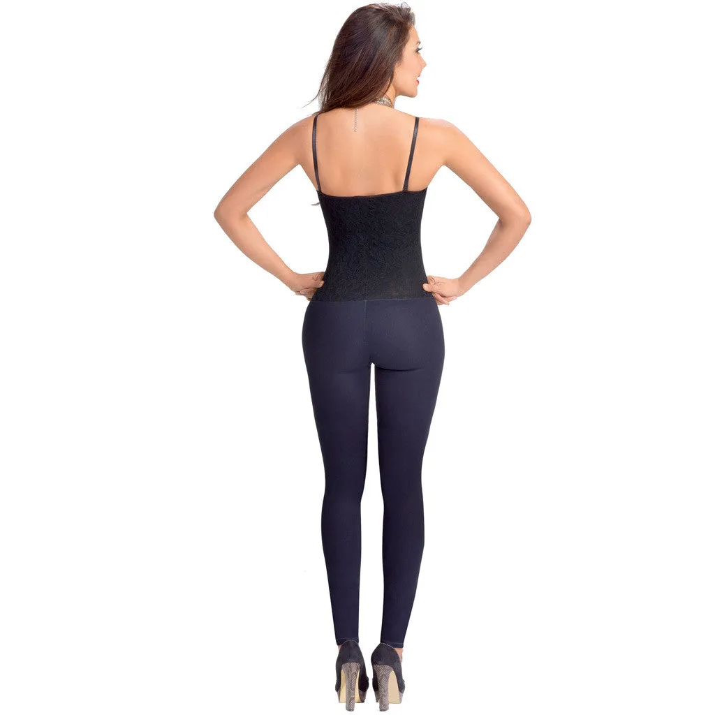 Lowla Shapewear 218213 218514 | Denim Jumpsuit for Women with Inner Girdle