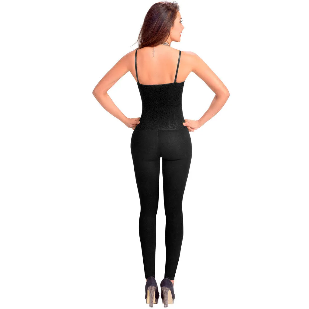 Lowla Shapewear 218213 218514 | Denim Jumpsuit for Women with Inner Girdle