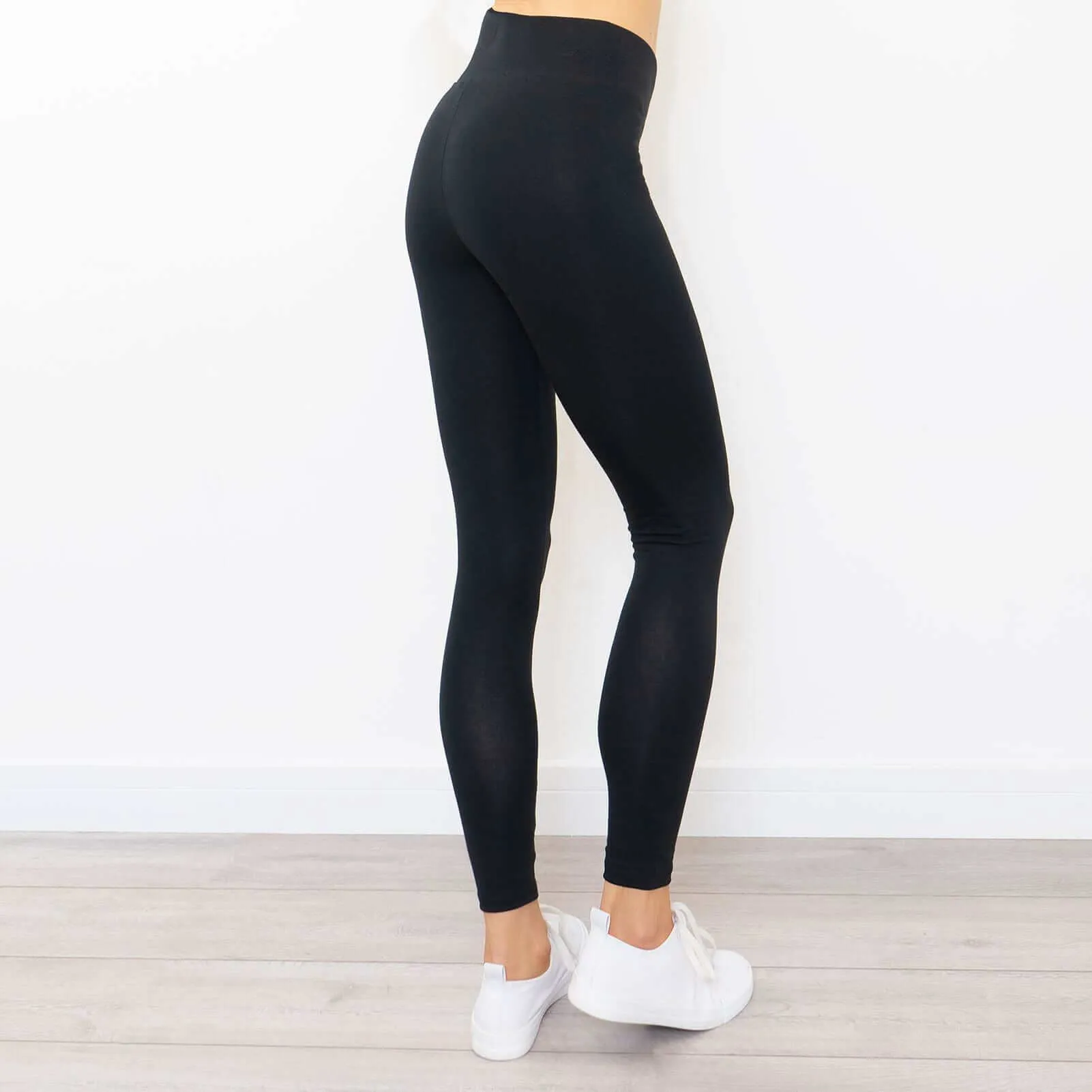 M&Co Essential High Waist Tummy Control Gym Black Leggings