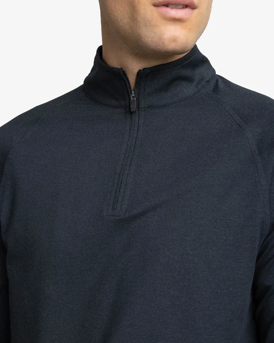 Mens Cruiser Heather Quarter Zip