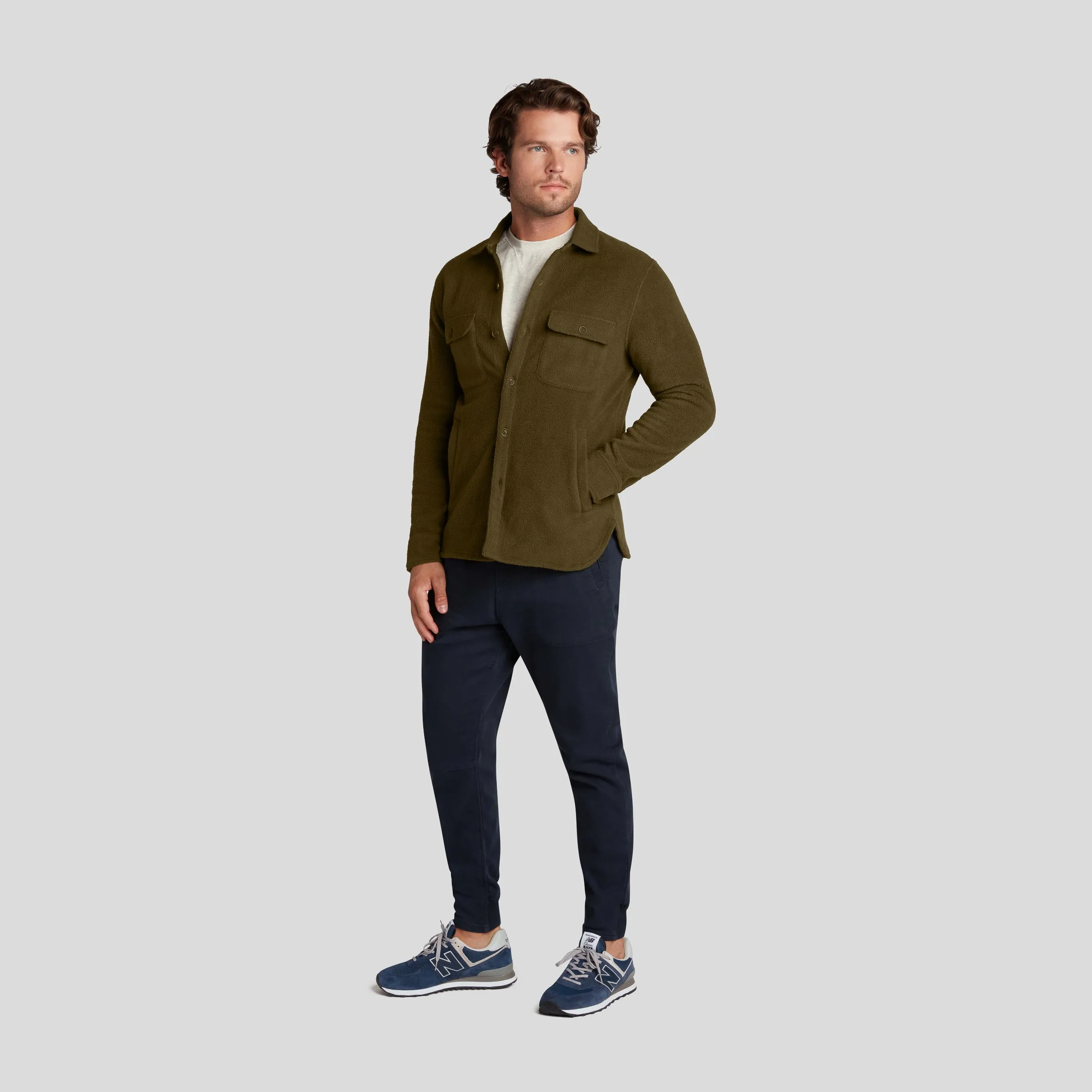 Micro Fleece CPO - Loden