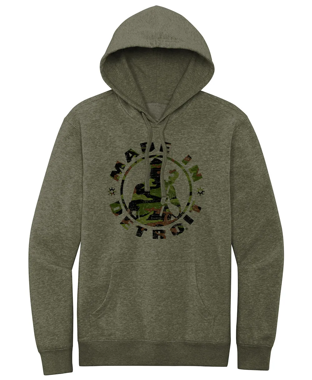 MID Camo Heather Olive Pullover