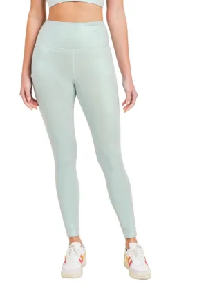 Mono B APH2862 Pearlescent Holo Foil High-Waisted Leggings