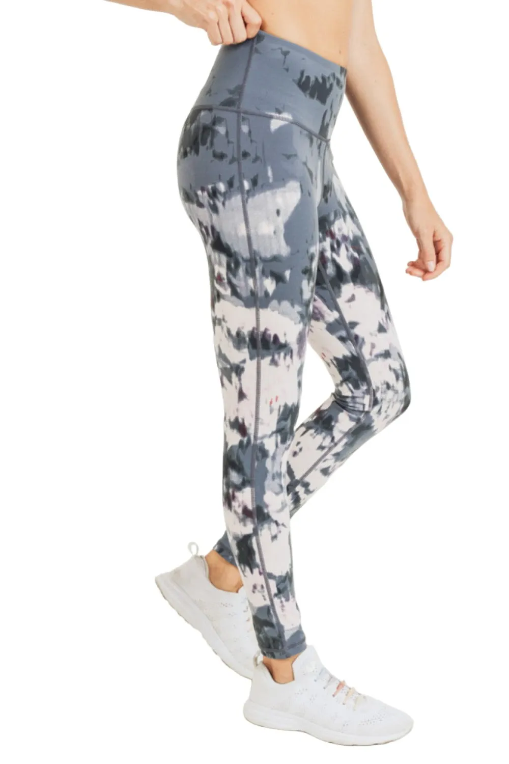 Mono B Aspen Print Highwaist Leggings APH2947 Plus