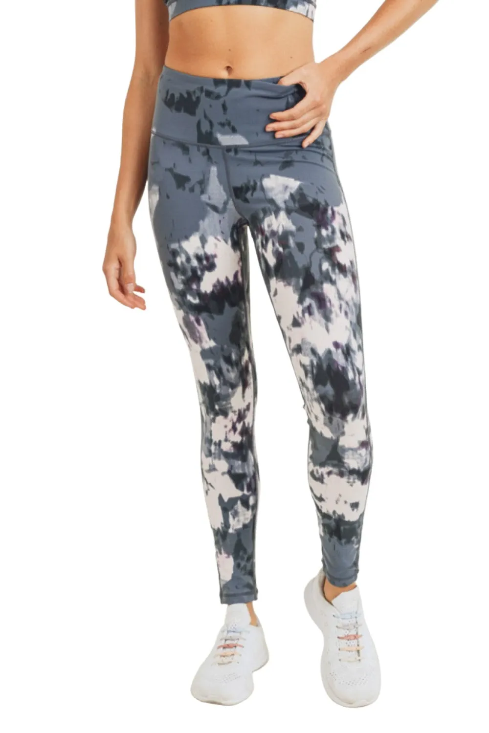 Mono B Aspen Print Highwaist Leggings APH2947 Plus