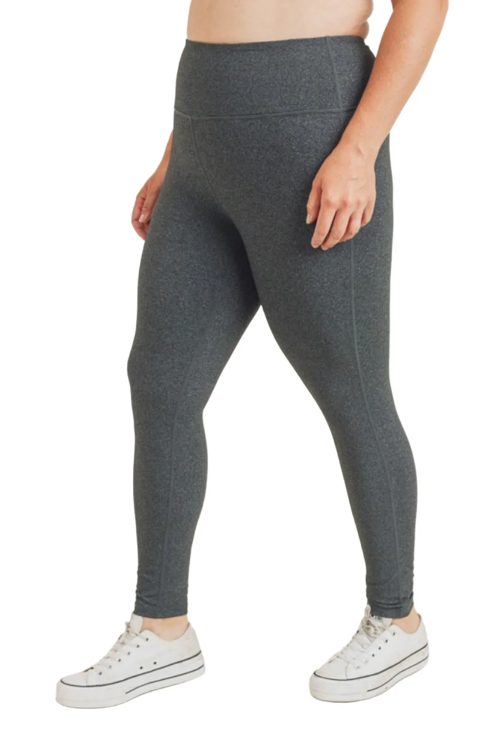 Mono B Essential  Highwaist  Solid Leggings APH2366