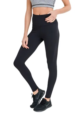 Mono B Essential  Highwaist  Solid Leggings APH2366