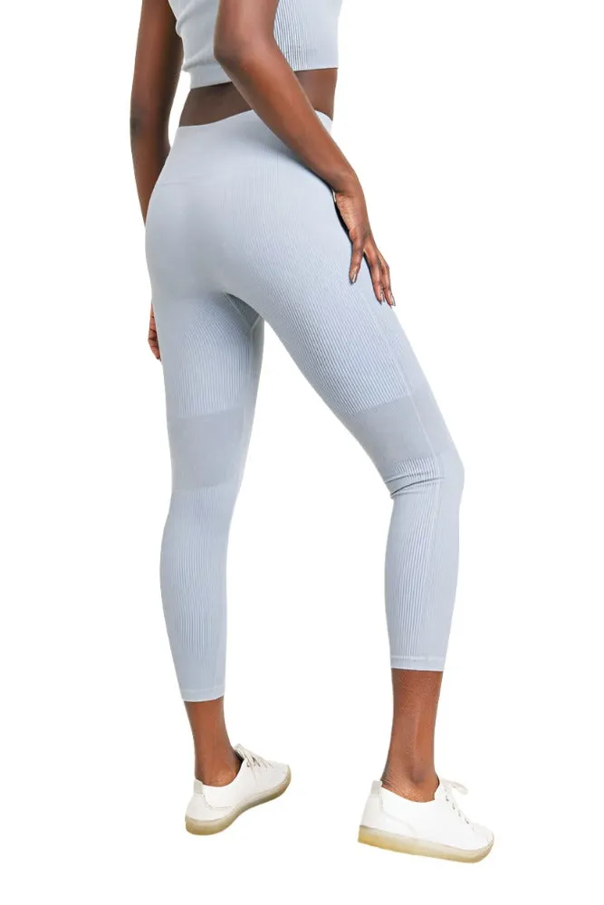 Mono B Ribbed Seamless Leggings APH3126