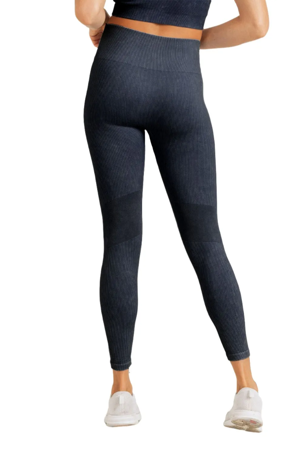 Mono B Ribbed Seamless Leggings APH3126