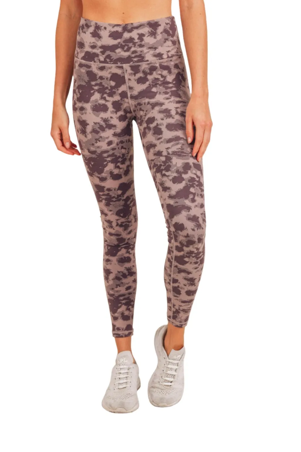 Mono B Textured Spotted  High waist Leggings APH-A075 and Plus