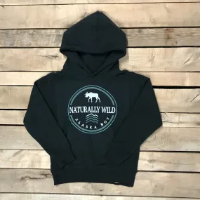 Naturally Wild Alaska Boy Hoodie