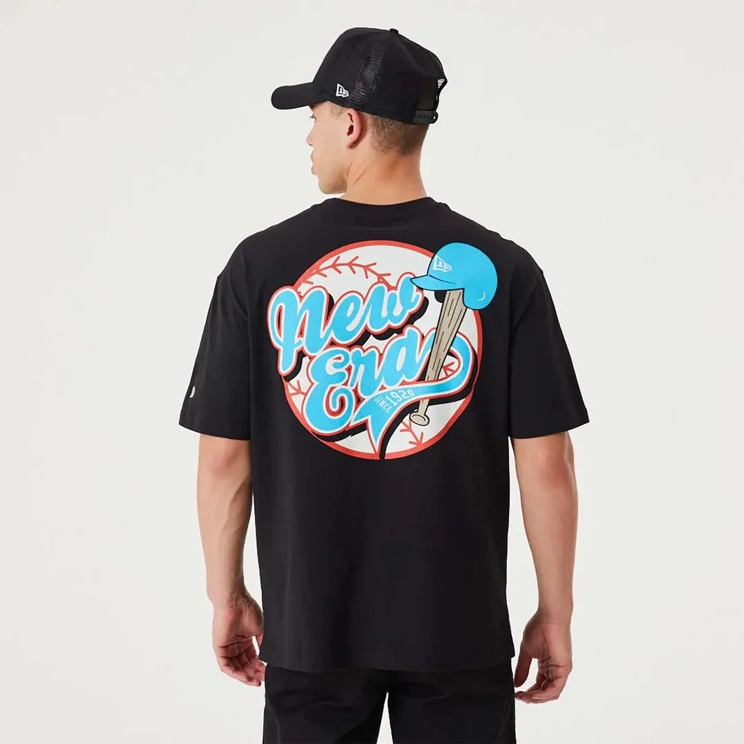 NEW ERA HERITAGE GRAPHIC OVER-SIZED TEE