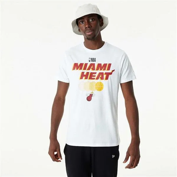 NEW ERA NBA MIAMI HEAT TEAM GRAPHIC TEE