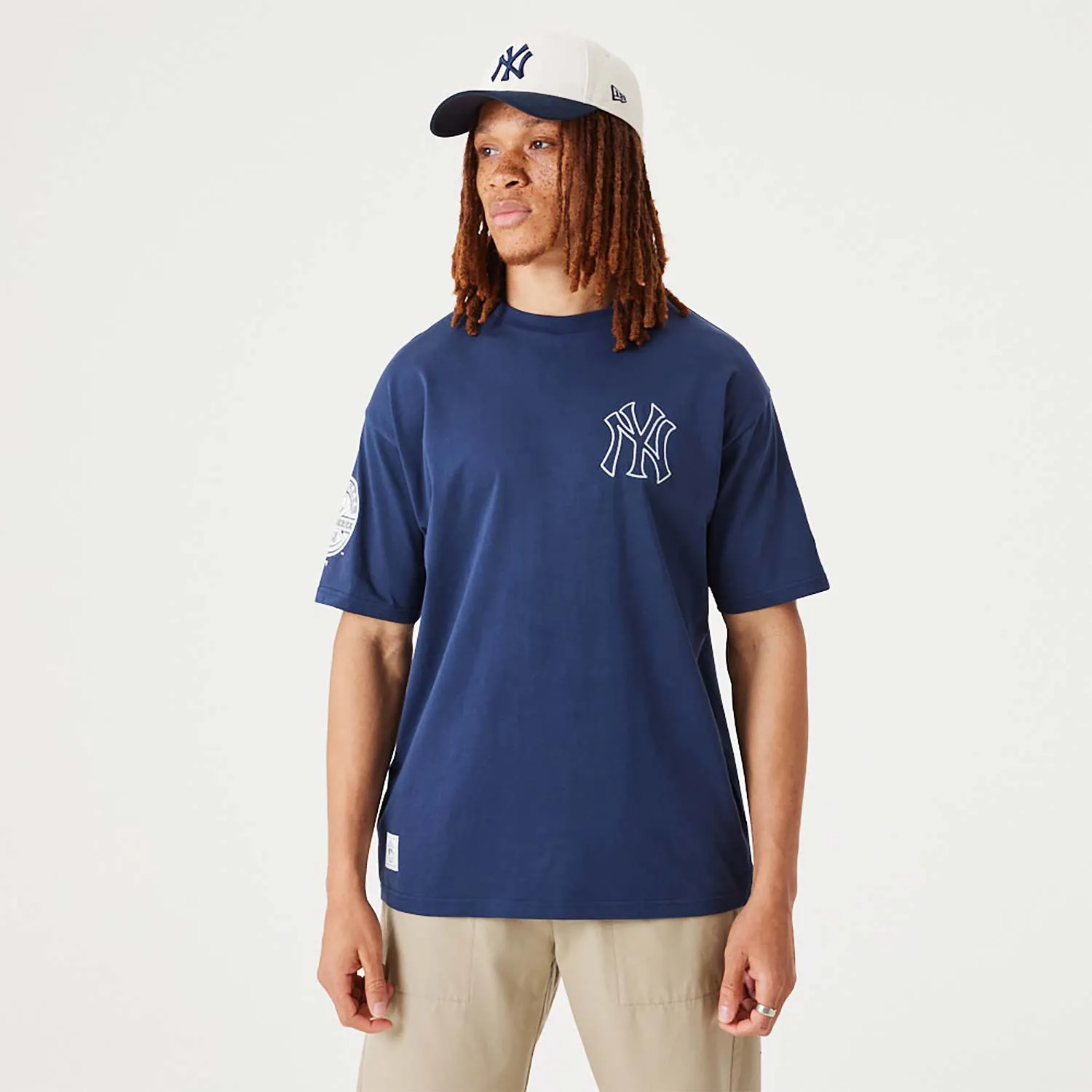 NEW ERA NY YANKEES HERITAGE OVER-SIZED TEE