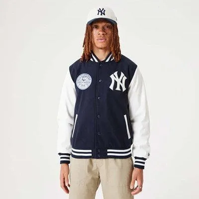 NEW ERA NY YANKEES MLB HERITAGE VARSITY JACKET