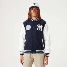 NEW ERA NY YANKEES MLB HERITAGE VARSITY JACKET