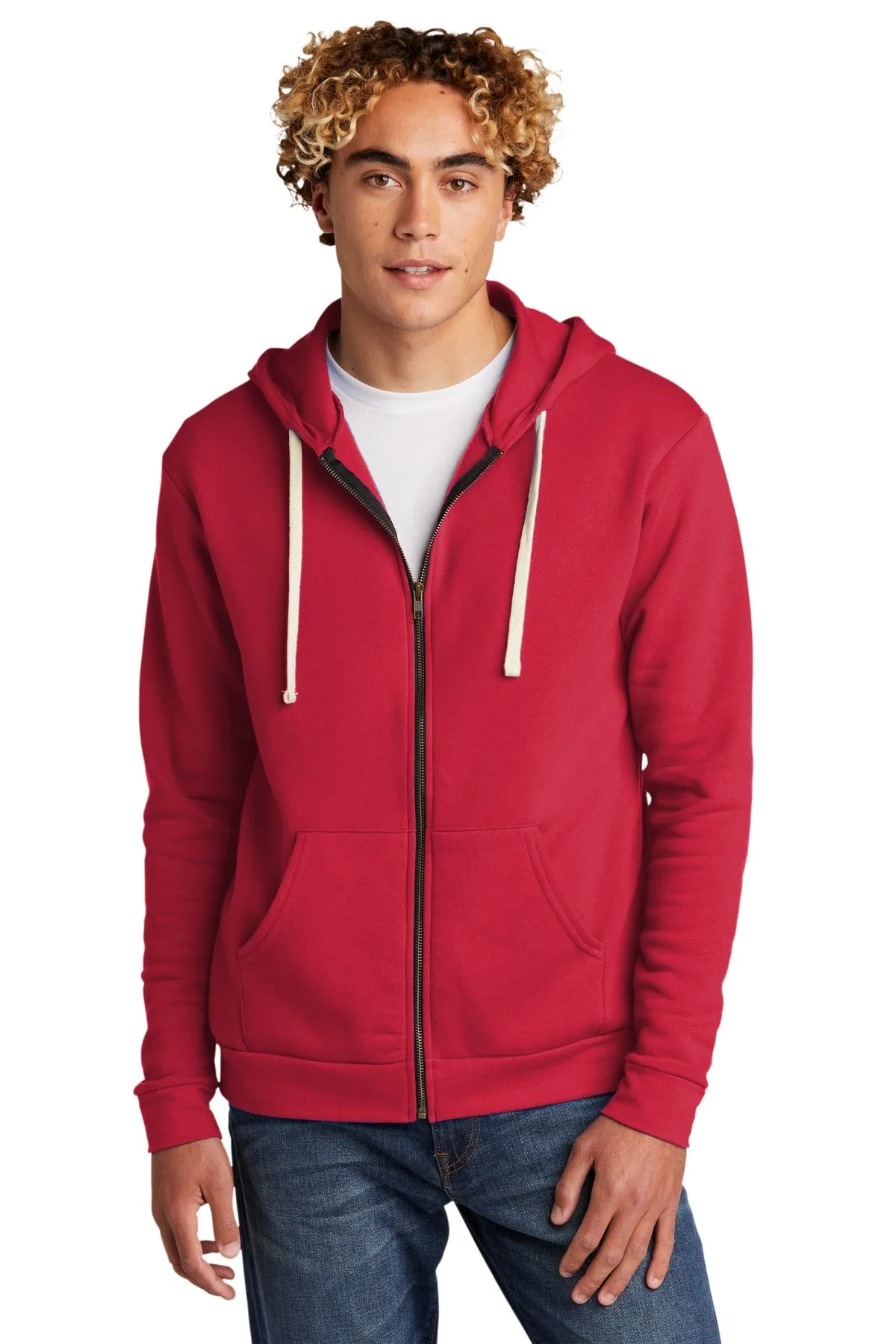 Next Level Apparel Unisex Santa Cruz Zip Hoodie. NL9602