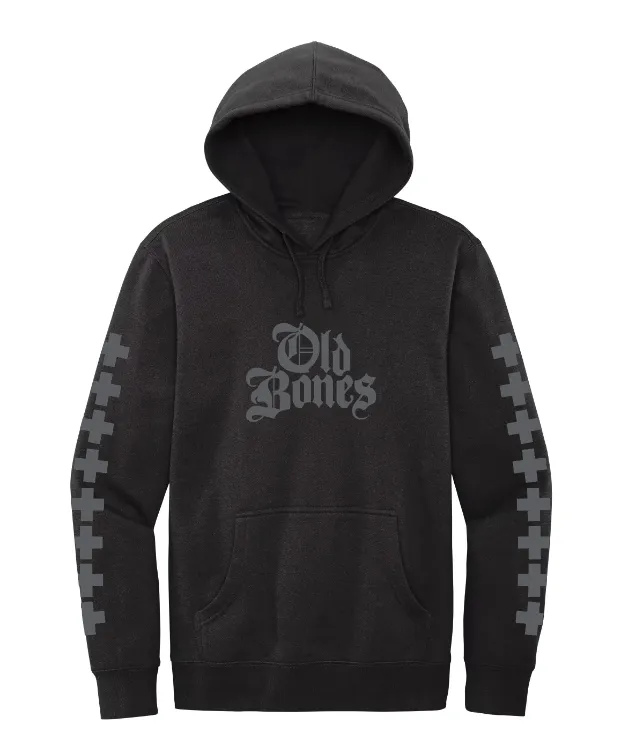 Old English Bones Pullover Hoodie