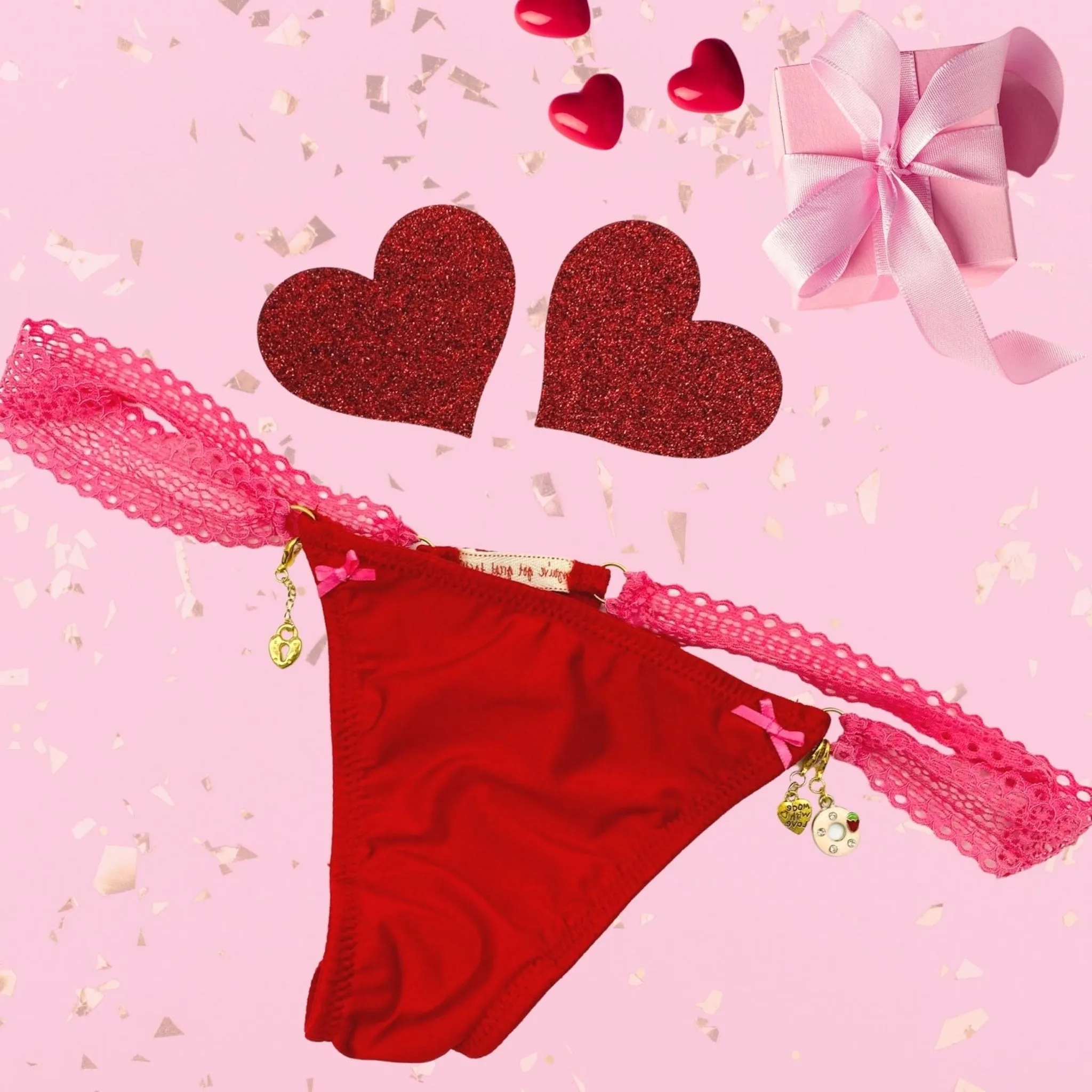 *Panties & Pasties Package* Sweetheart