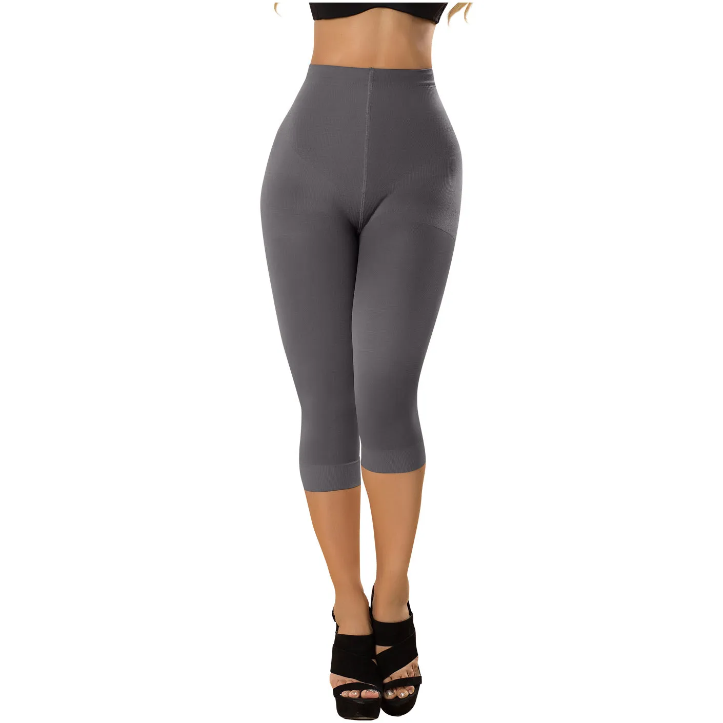 Postsurgical Compression Garment Butt Lifting High Waist Shaping Shorts & Capri Shapewear Push Up Pants Fajas Laty Rose 21993