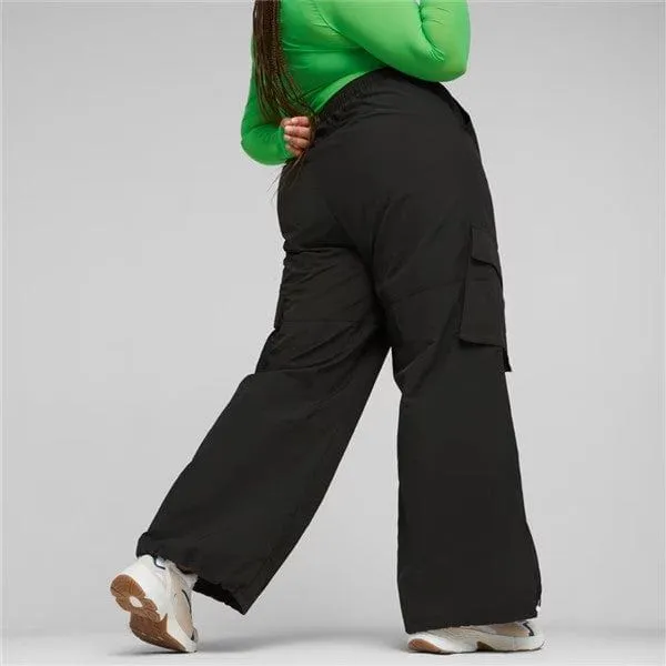 PUMA "DARE TO" WIDE-LEG WOVEN PANTS