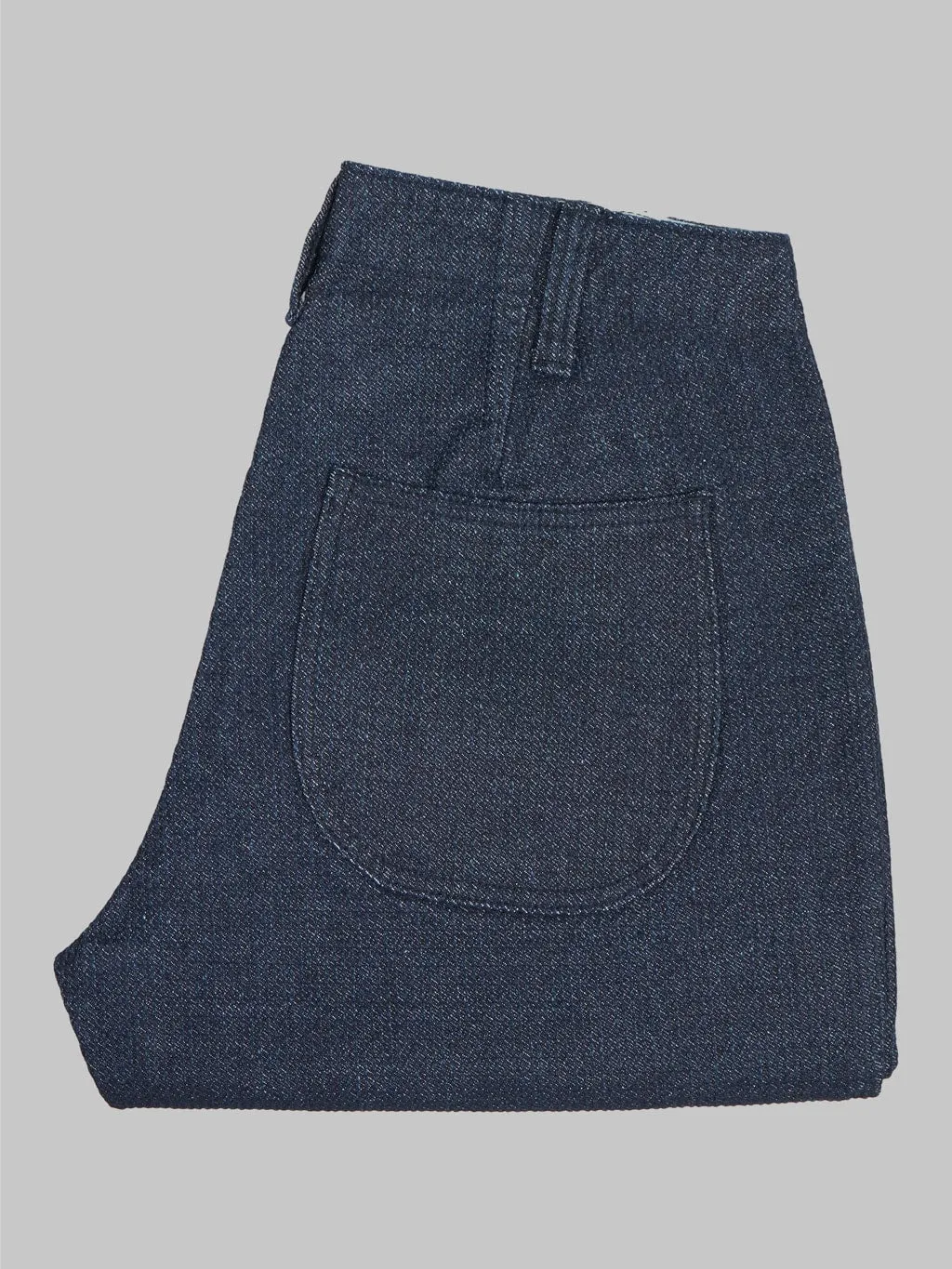 Pure Blue Japan 1171-ID Sashiko Short Pants Double Indigo