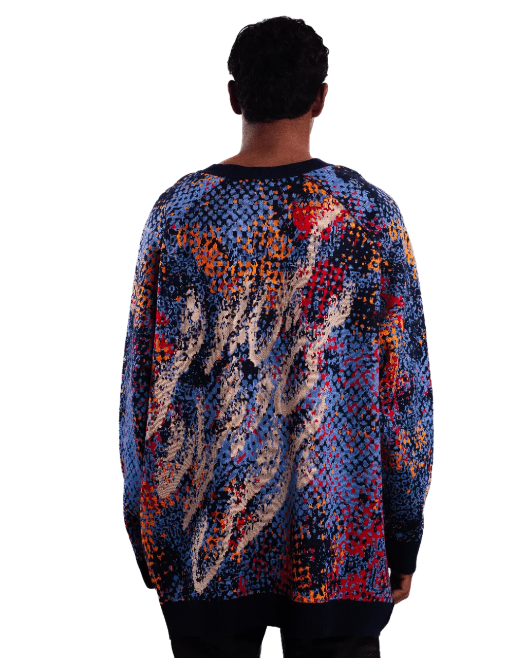 "SAFAR-E-DARD" JACQUARD SWEATER