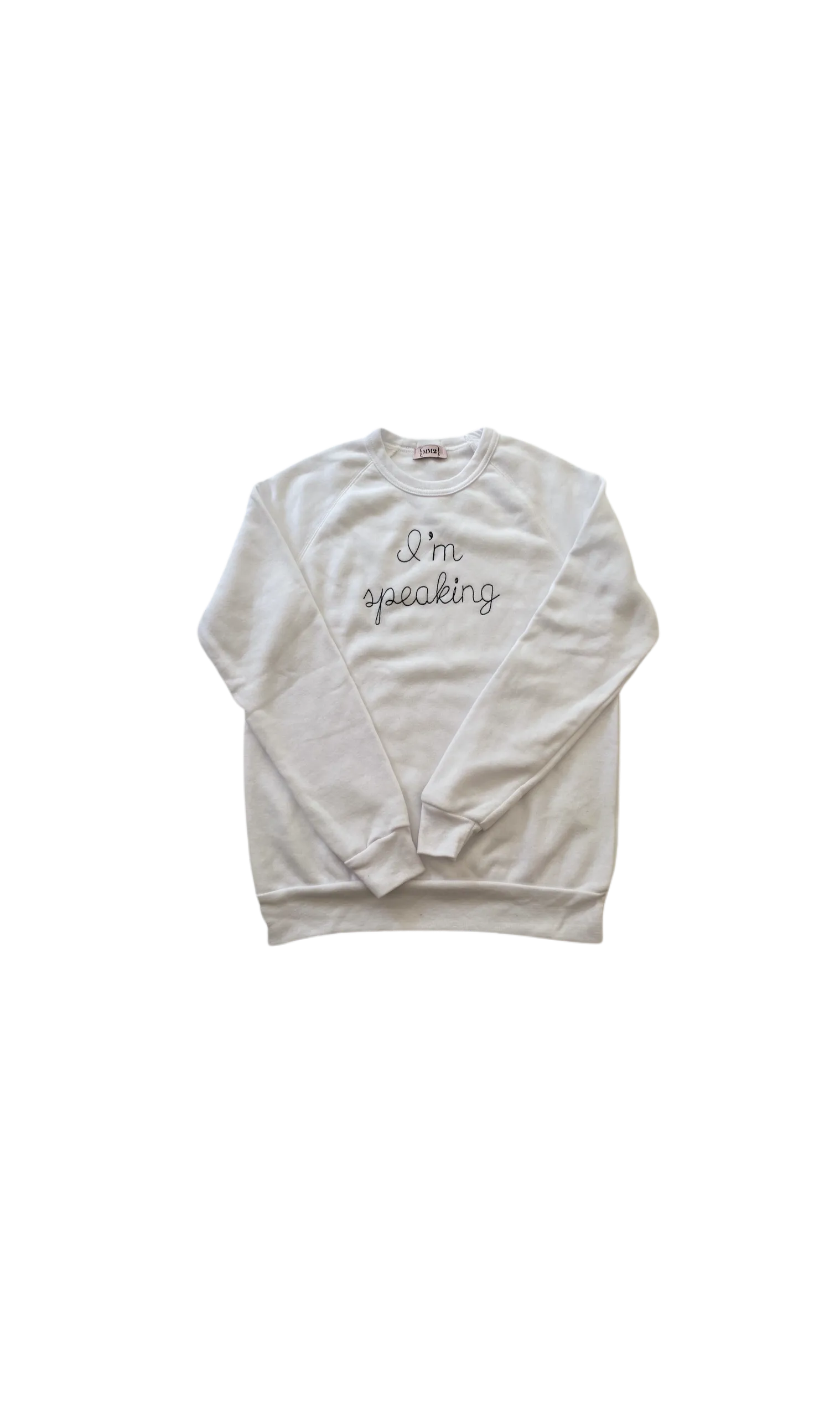 Raglan sleeve pullover sweatshirts custom embroidered with roevember, the future is female, 1973, we say gay or anything you feel like saying across your chest!