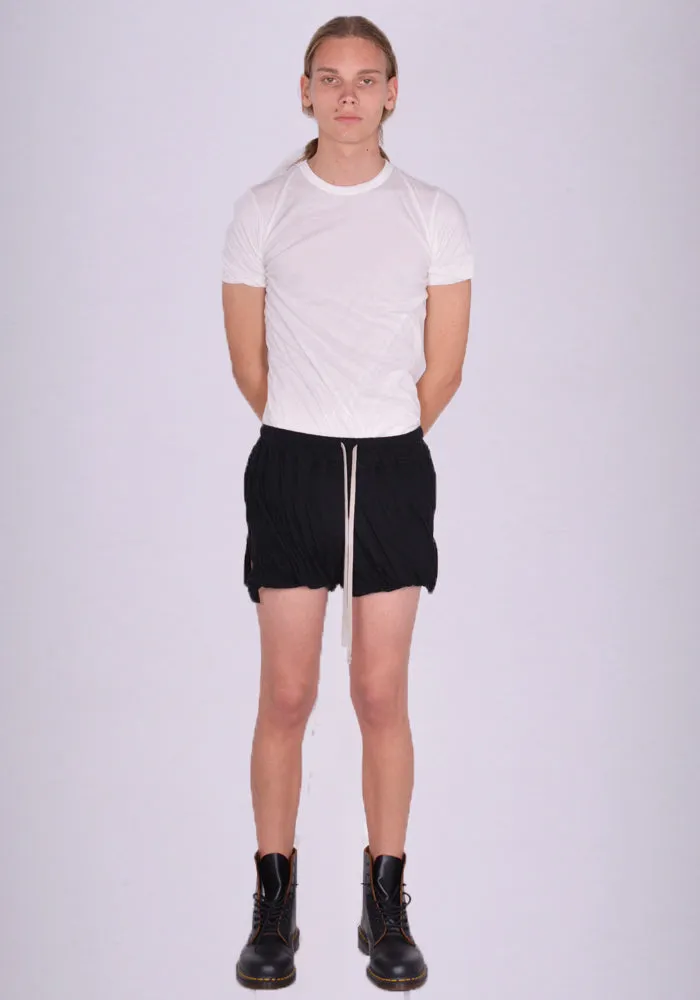 RICK OWENS MEN RU01D3398 UC MINIMAL BOXER SHORTS BLACK