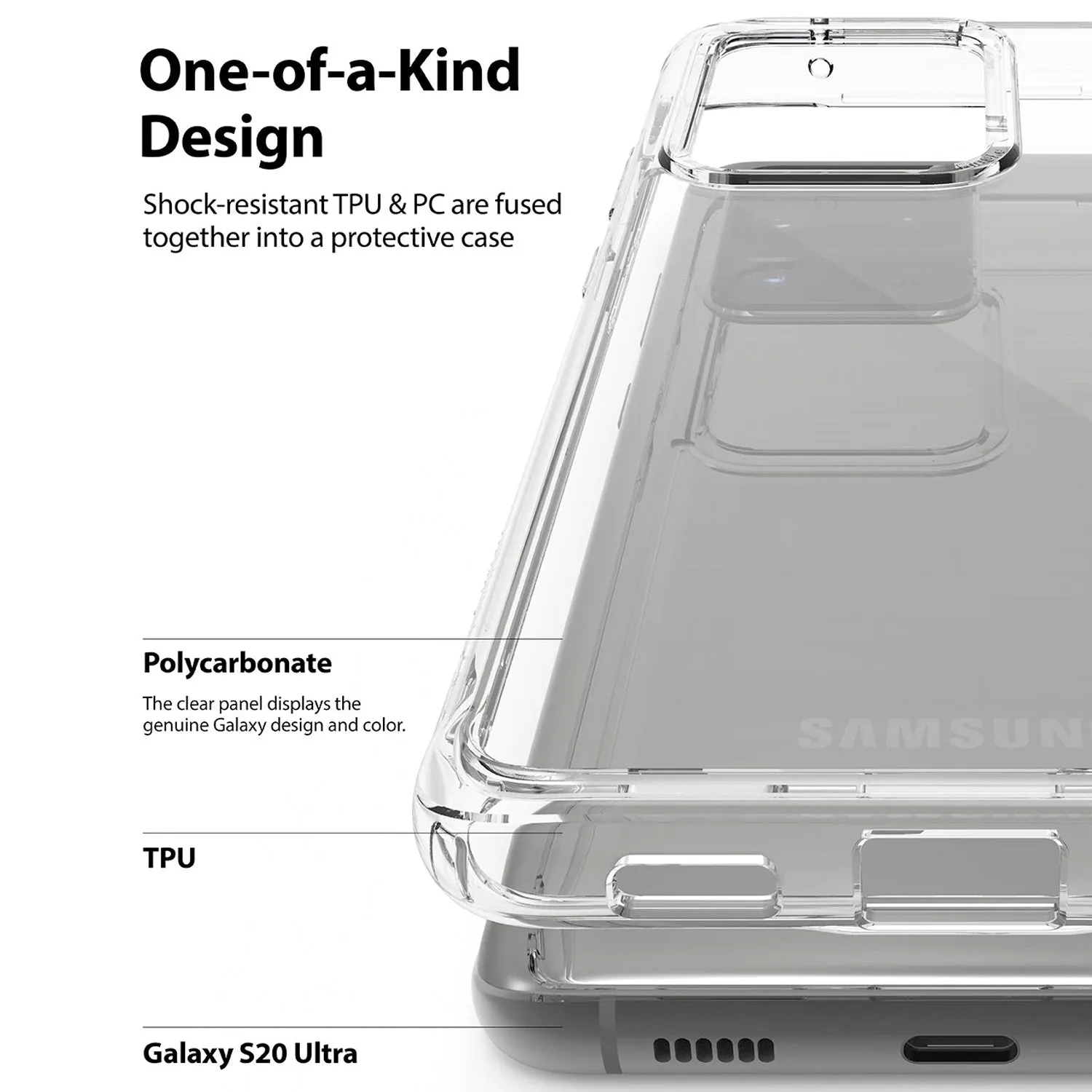 Ringke Samsung Galaxy S20 Ultra Case Fusion