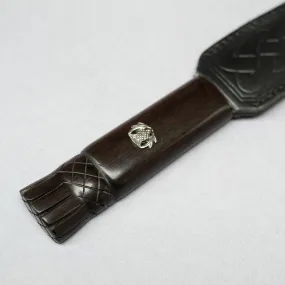 Sgian Dubh with Blackwood Thistle Handle