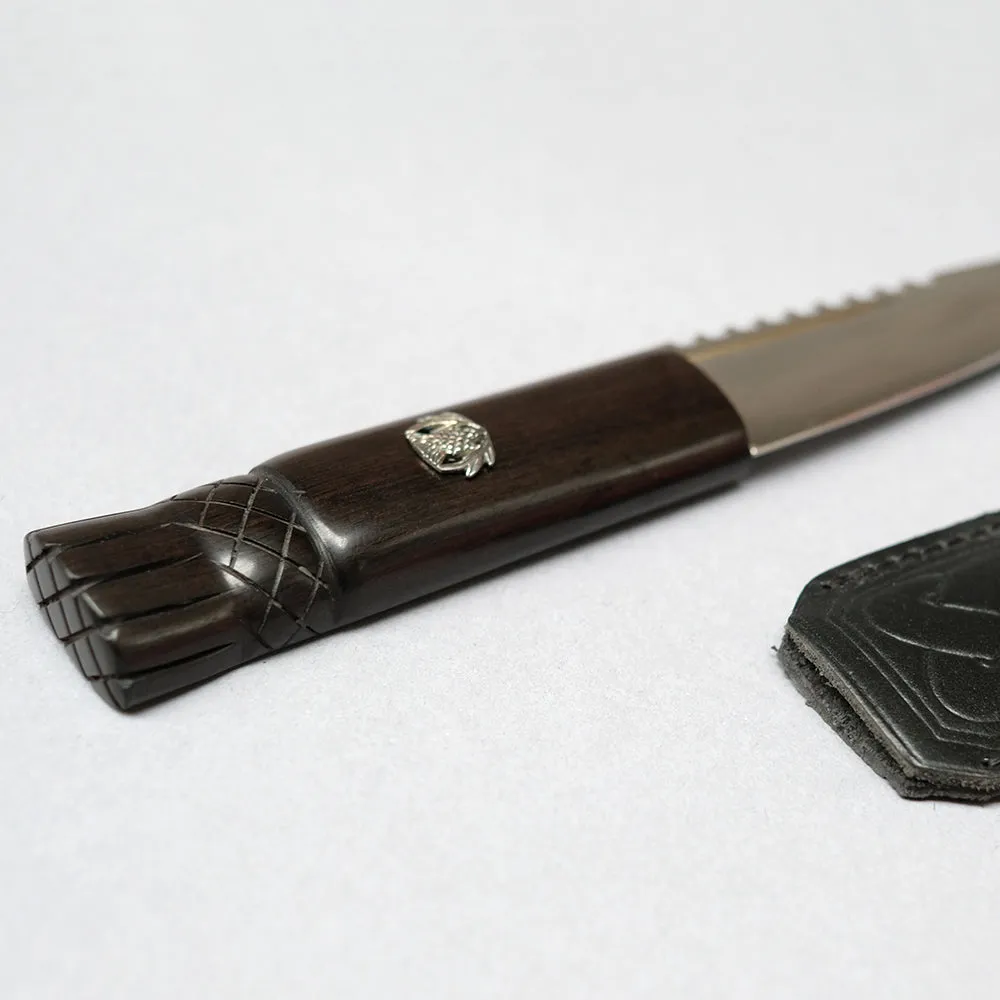 Sgian Dubh with Blackwood Thistle Handle