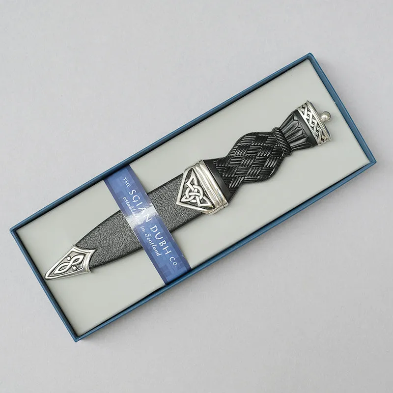 Sgian Dubh with Pewter Celtic Detail