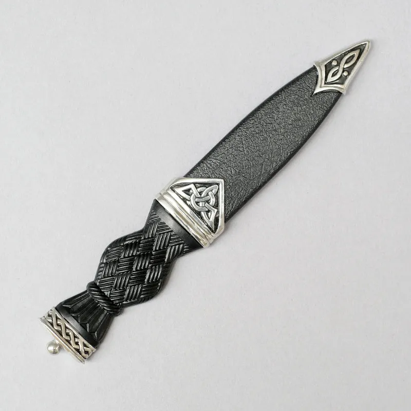 Sgian Dubh with Pewter Celtic Detail