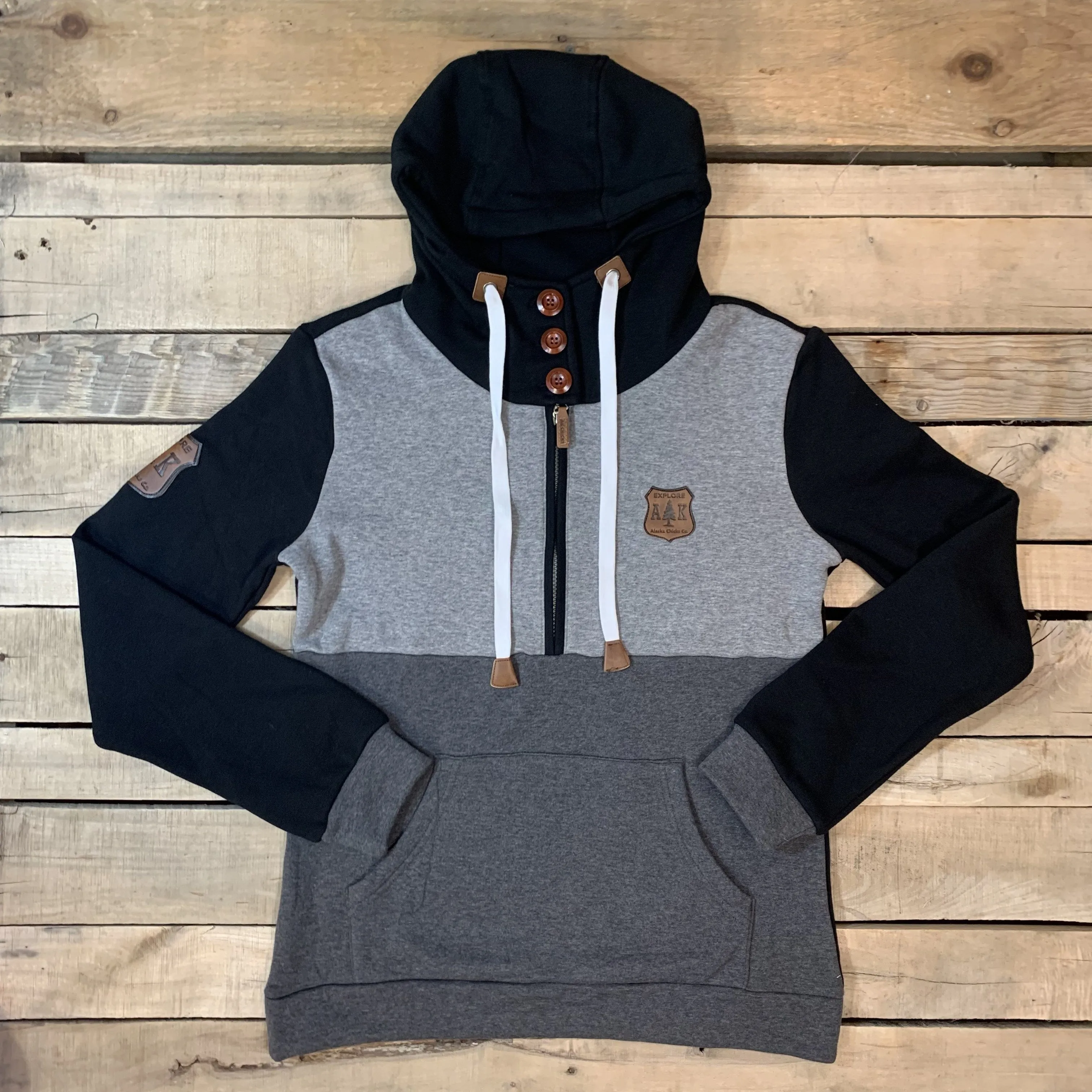 Split 1/2 Zip Hoodie