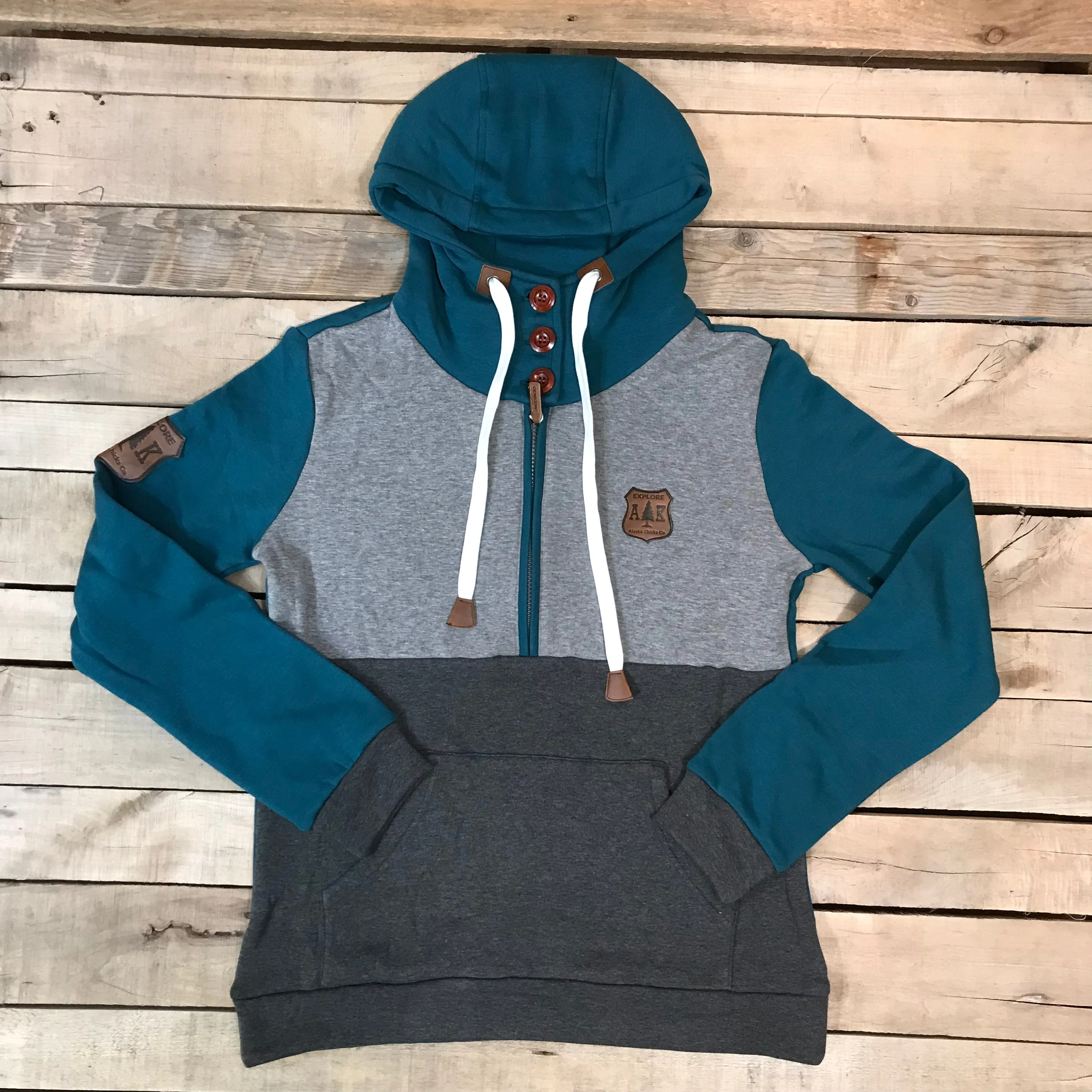 Split 1/2 Zip Hoodie