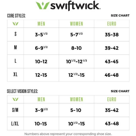 Swiftwick Aspire Four Crew Socks